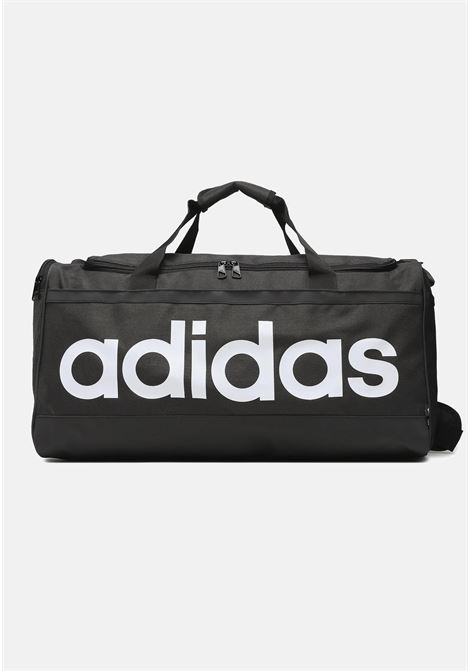 Essentials Linear Medium black sport bag for men and women ADIDAS PERFORMANCE | HT4743.